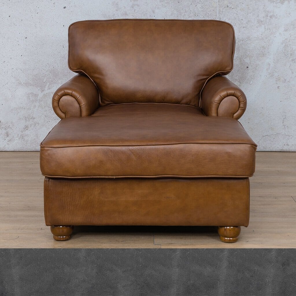 Salisbury Leather 2 Arm Chaise Leather Armchair Leather Gallery 