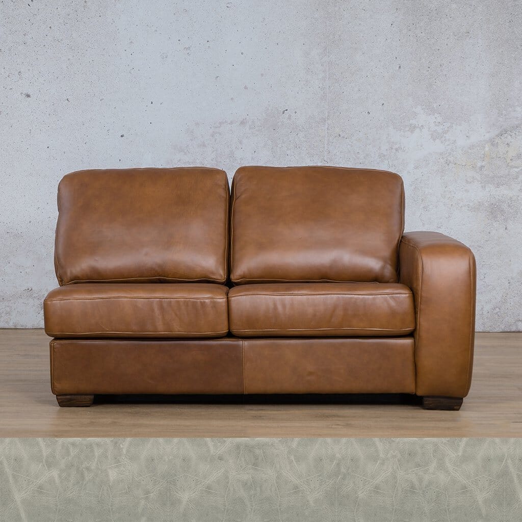 Stanford Leather 2 Seater RHF Leather Sofa Leather Gallery 