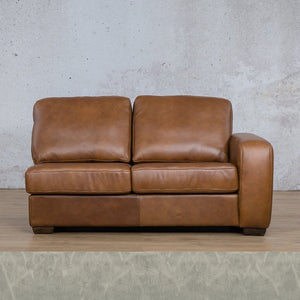 Stanford Leather 2 Seater RHF Leather Sofa Leather Gallery 