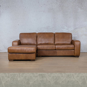 Stanford Leather Sofa Chaise - LHF Leather Sofa Leather Gallery 