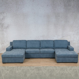Rome Leather Sofa U-Chaise Sectional Leather Sectional Leather Gallery 