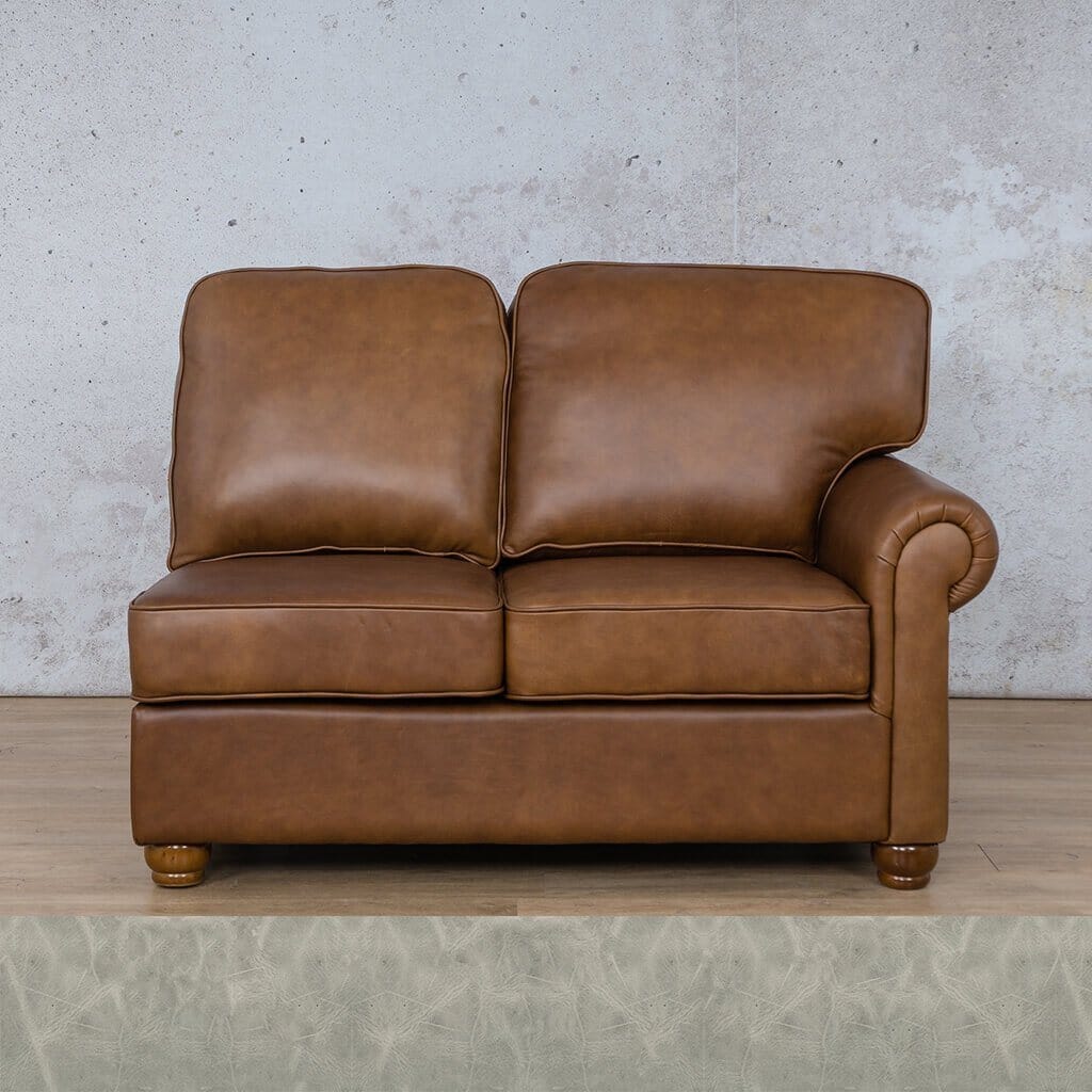 Salisbury Leather 2 Seater RHF Leather Sofa Leather Gallery 