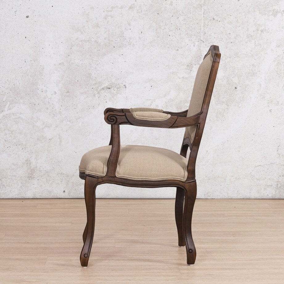 Duke Antique Chocolate Carver Dining Chair Dining Chair Leather Gallery 