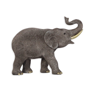 Echoing Eden African Elephant Ornament Ornament Leather Gallery 