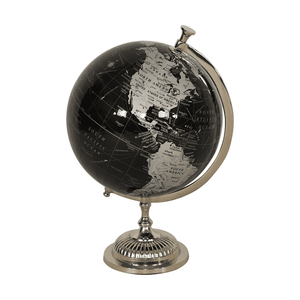 Essence World Globe Ornament Leather Gallery 39cm x 27cm 