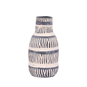 Ethnic Tall Ceramic Vase Vase Leather Gallery 