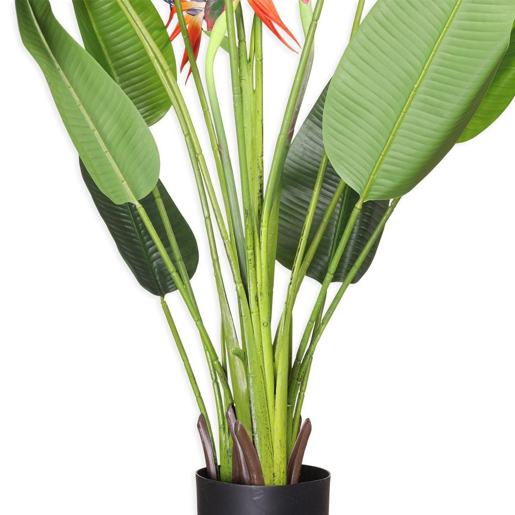 Faux Tropical Birds of Paradise Strelitzia Plant - 210cm Decor Leather Gallery 