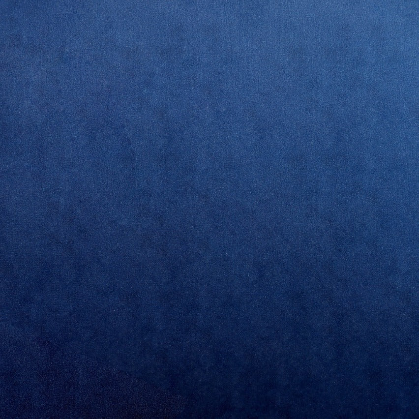Close-up of the Leather Gallery Fluxx Navy Blue Cushion 59cm x 59cm, showing the soft velvet texture and deep navy finish.