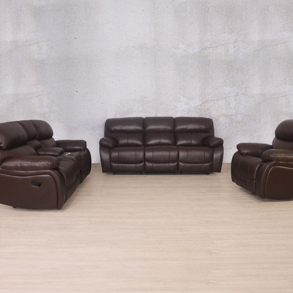 Kuta 3+2+1 Leather Recliner Home Theatre Suite Leather Recliner Leather Gallery 