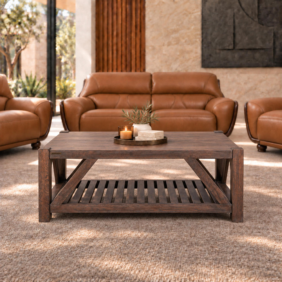 Fairview Antique Coffee Wood Coffee Table Coffee Table | Leather Gallery Coffee Table Range | Coffee Tables For Sale Leather Gallery | Coffee Tables South Africa | Modern Coffee Tables | Rectangle Coffee Table | Small Coffee Table | Coffee Tables