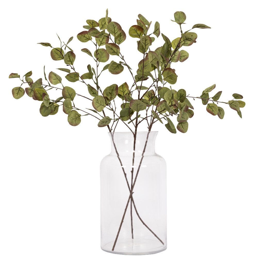 Faux Eucalyptus Stem Decor Leather Gallery 