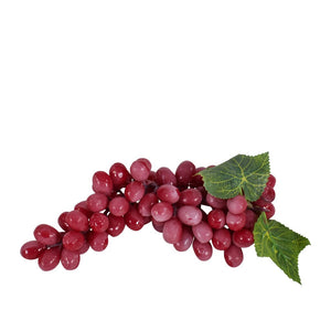 Faux Grape Bunch - Pinotage Decor Leather Gallery 
