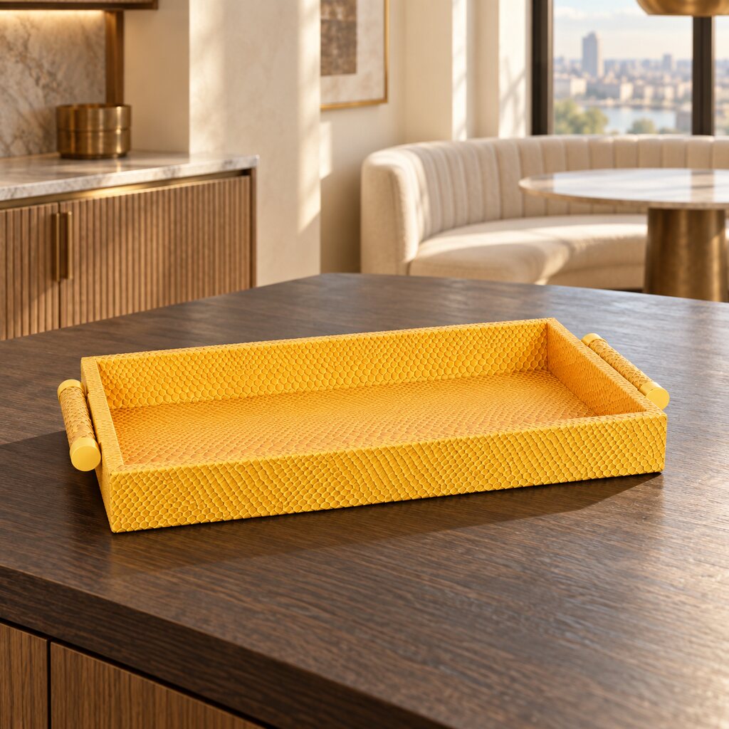 Faux Python Tray - Large - Trays
