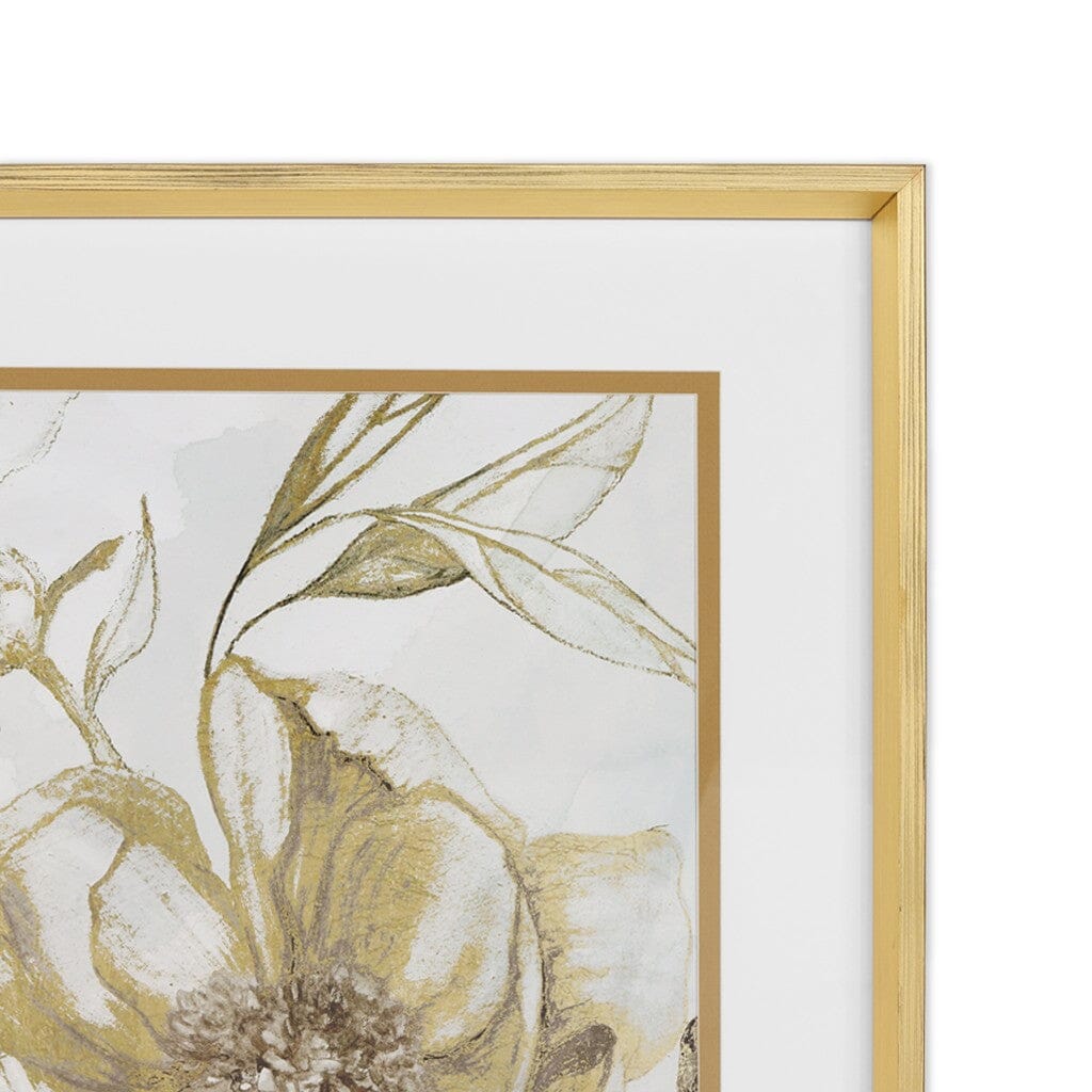 Floral Sepia II Painting Leather Gallery 