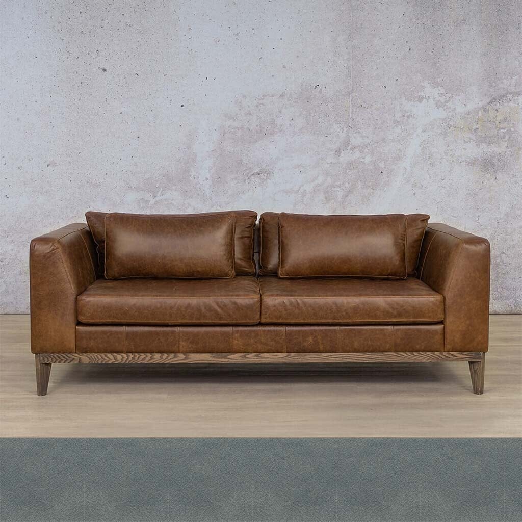 Willow Suite 3+2 Sofa Suite Leather Sofa Leather Gallery Flux Blue 