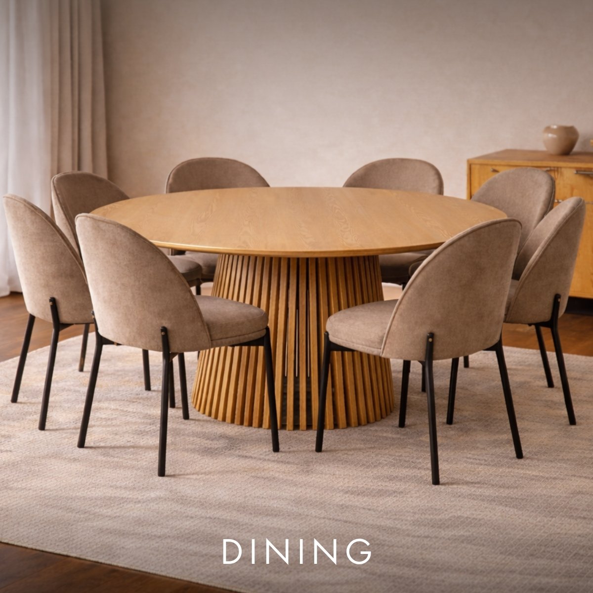 Gallery Everyday by Leather Gallery | Dining Room Furniture, dining tables and chairs, round table and chairs, round dining table 