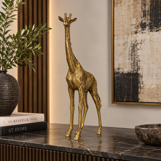 Giraffe Ornament | Leather Gallery Decor 