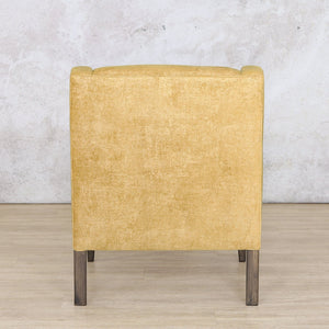 Julia Fabric Armchair - Gold Dust Fabric Armchair Leather Gallery 