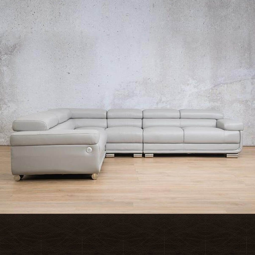 Tobago Leather L-Sectional - Available on Special Order Plan Only Leather Sectional Leather Gallery 