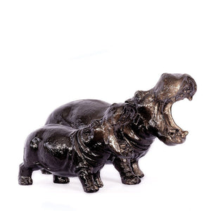 Hippo Ornament Leather Gallery 