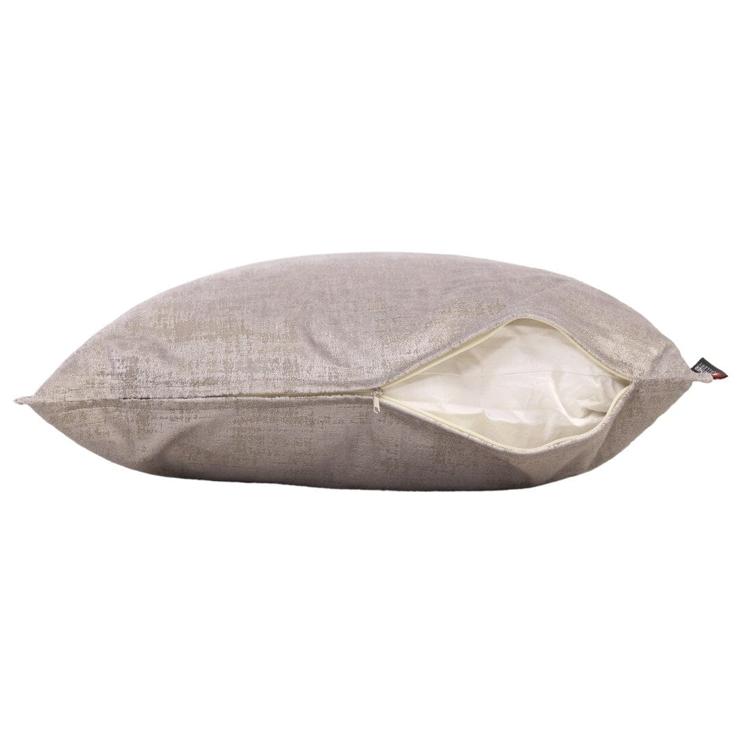 Hazey Grey Cushion Cushion Leather Gallery 