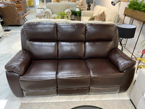 Lexington 3 Seater Leather Recliner - Warehouse Clearance Leather Recliner Leather Gallery 