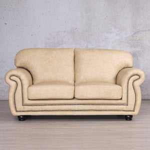 Isilo 2 Seater Leather Sofa Leather Sofa Leather Gallery Almond 