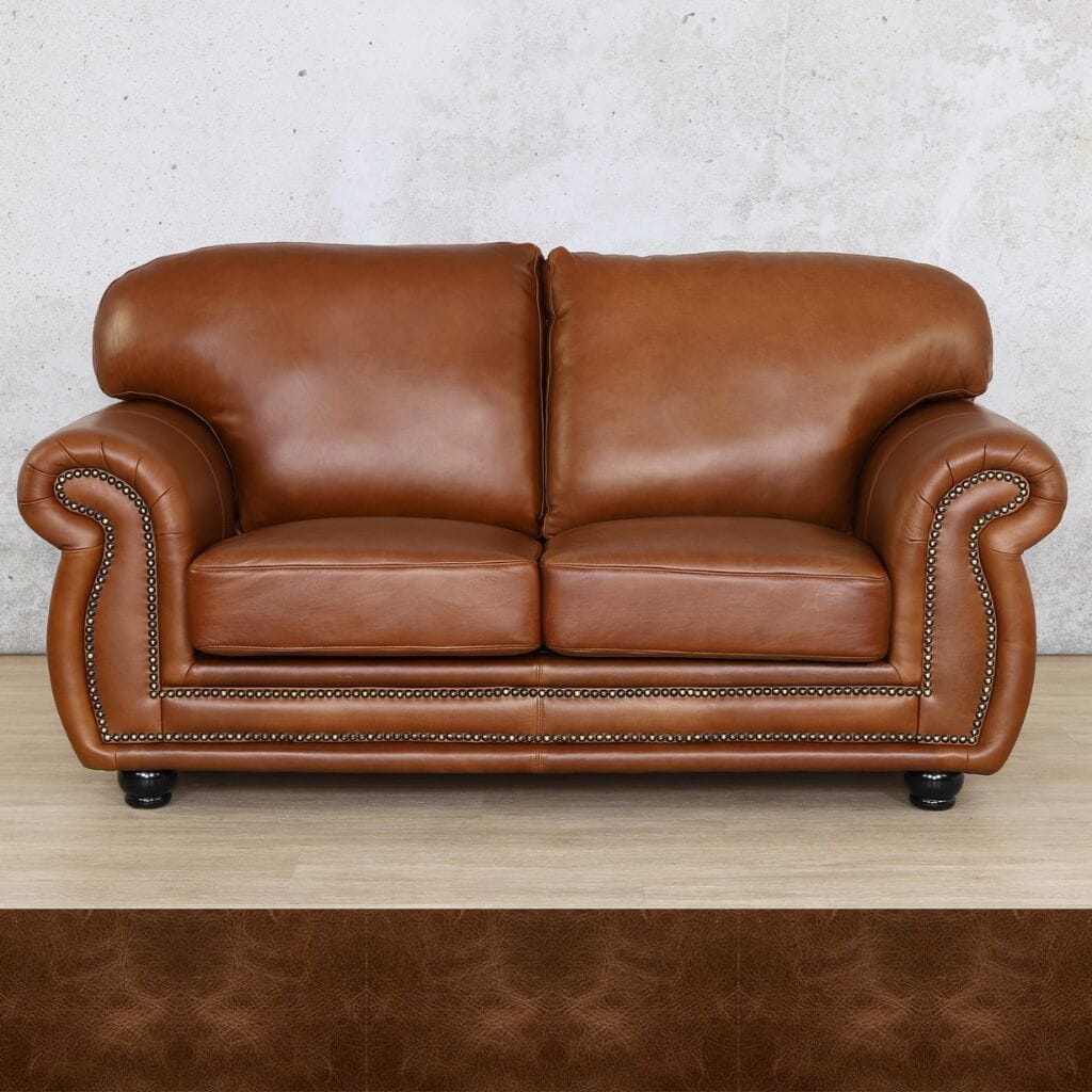 Isilo 2 Seater Leather Sofa Leather Sofa Leather Gallery Royal Cognac 