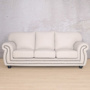 Isilo 3 Seater Leather Sofa Leather Sofa Leather Gallery Manatee Beige 