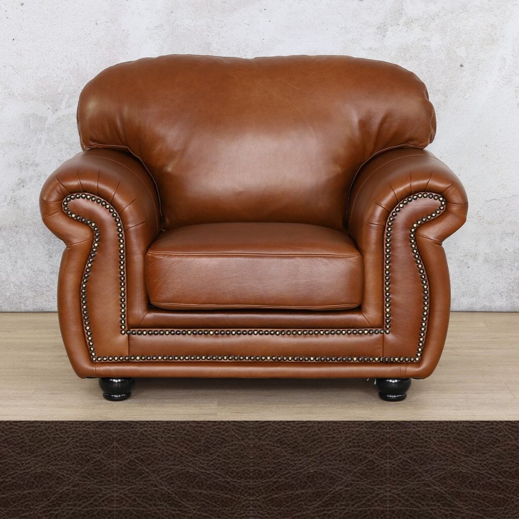 Isilo 1 Seater Leather Sofa Leather Sofa Leather Gallery Czar Chocolate 