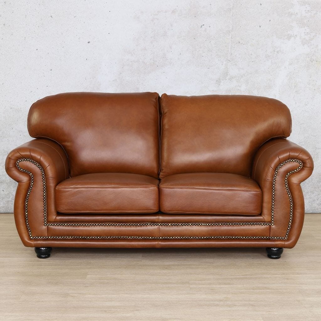Isilo 2 Seater Leather Sofa Leather Sofa Leather Gallery Royal Walnut 
