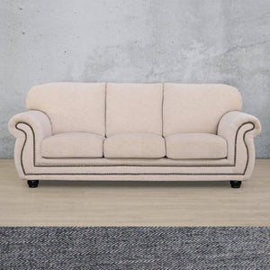 Isilo 3+2+1 Fabric Sofa Suite Lounge Suite Leather Gallery Detroit Black 