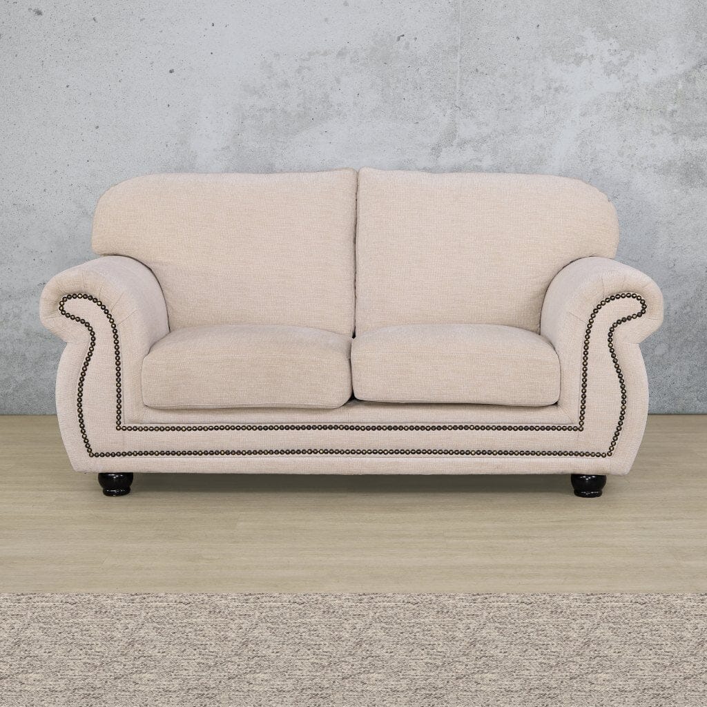 Isilo 2 Seater Fabric Sofa Fabric Sofa Leather Gallery Pebble 