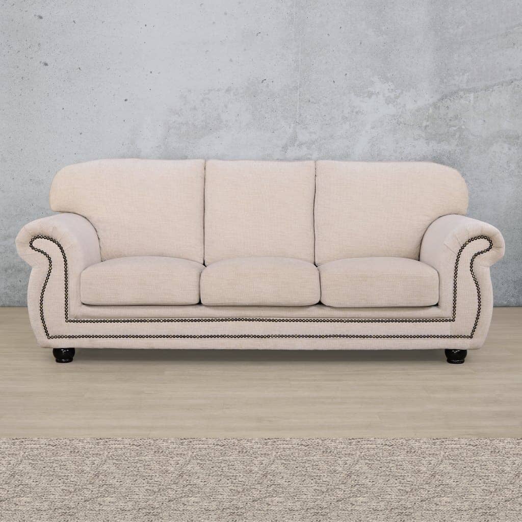 Isilo 3 Seater Fabric Sofa Fabric Sofa Leather Gallery Pebble 