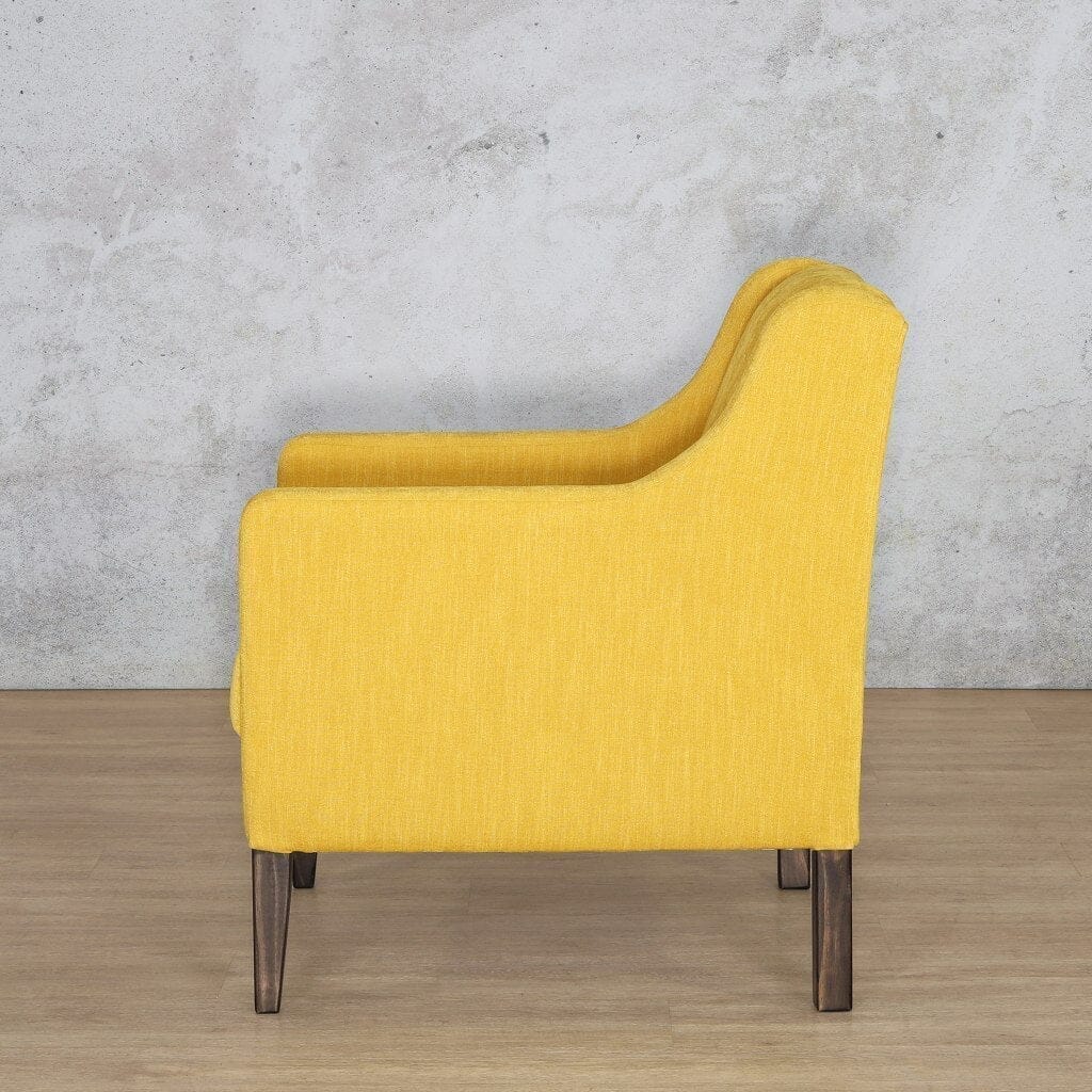 Julia Fabric Armchair - Moroccan Sun - Available on Special Order Plan Only Fabric Armchair Leather Gallery 