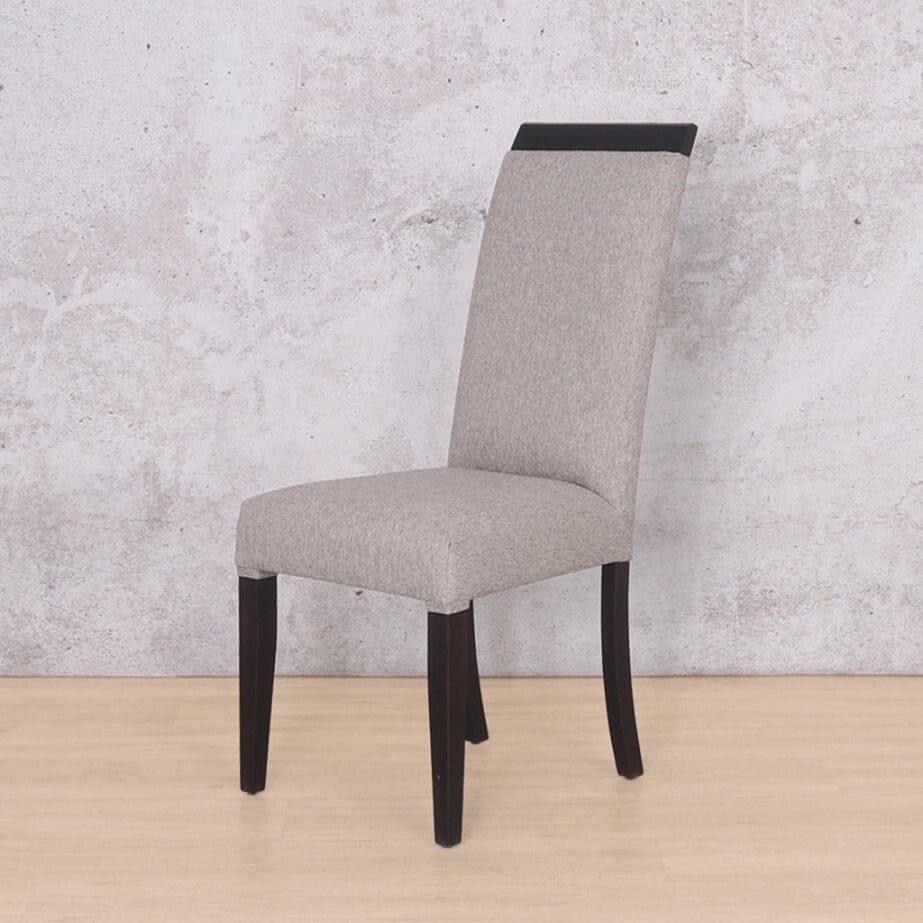 Urban Dark Mahogany Dining Chair Dining Chair Leather Gallery Kenya Grey 