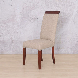 Urban Walnut Dining Chair - Available on Special Order Plan Only Dining Chair Leather Gallery Kenya Sand 