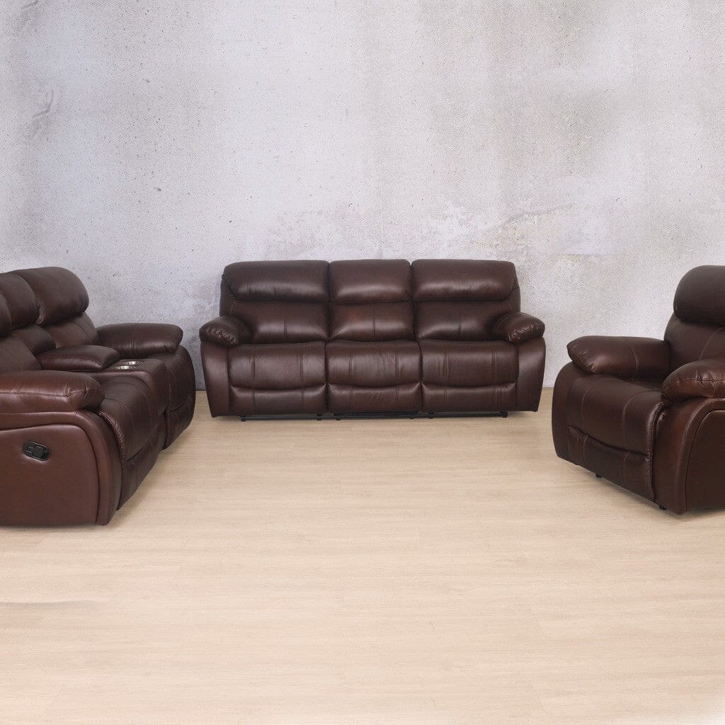 Kuta 3+2+1 Leather Recliner Home Theatre Suite Leather Recliner Leather Gallery 