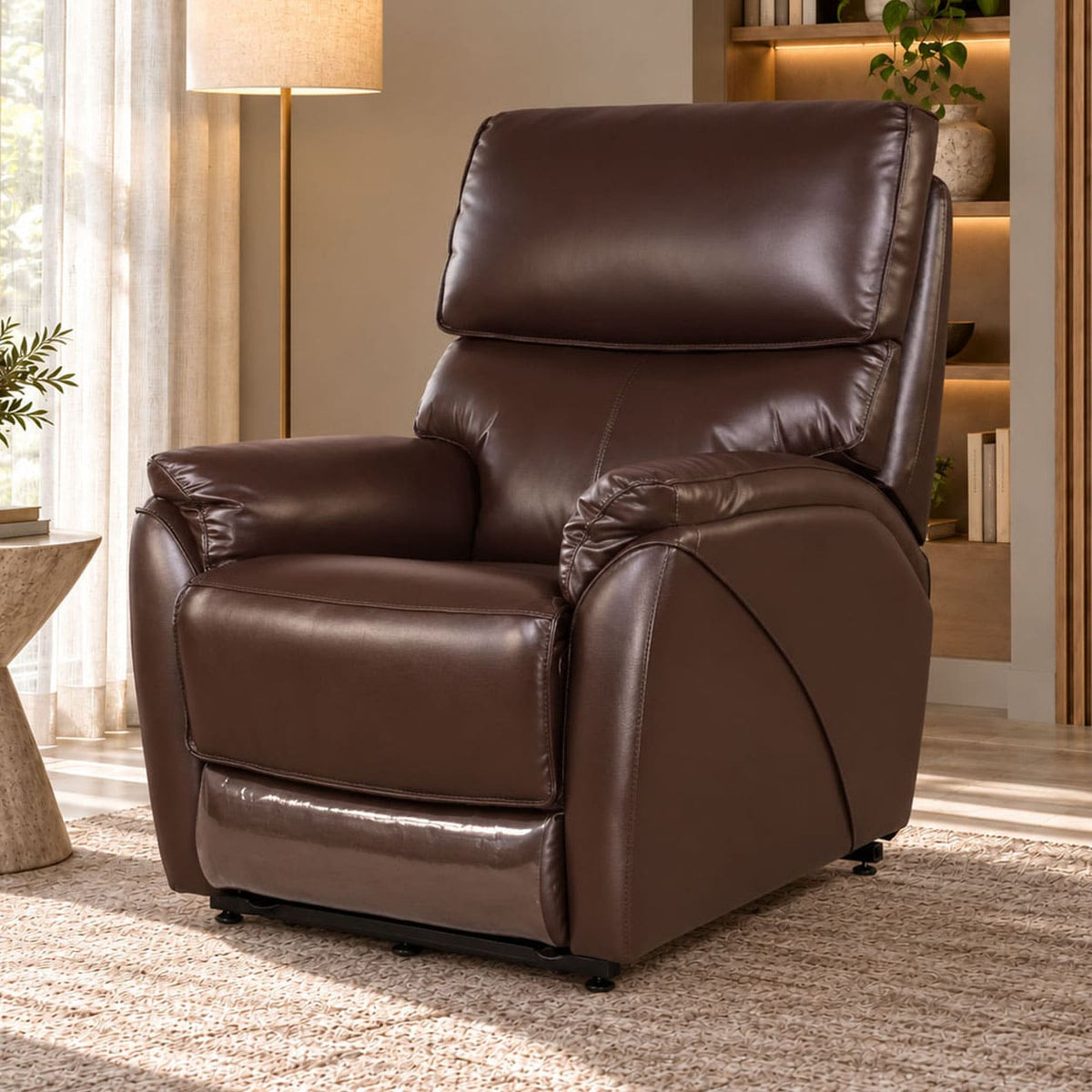 Kolbe Electric 1 Seater Leather Recliner Chair