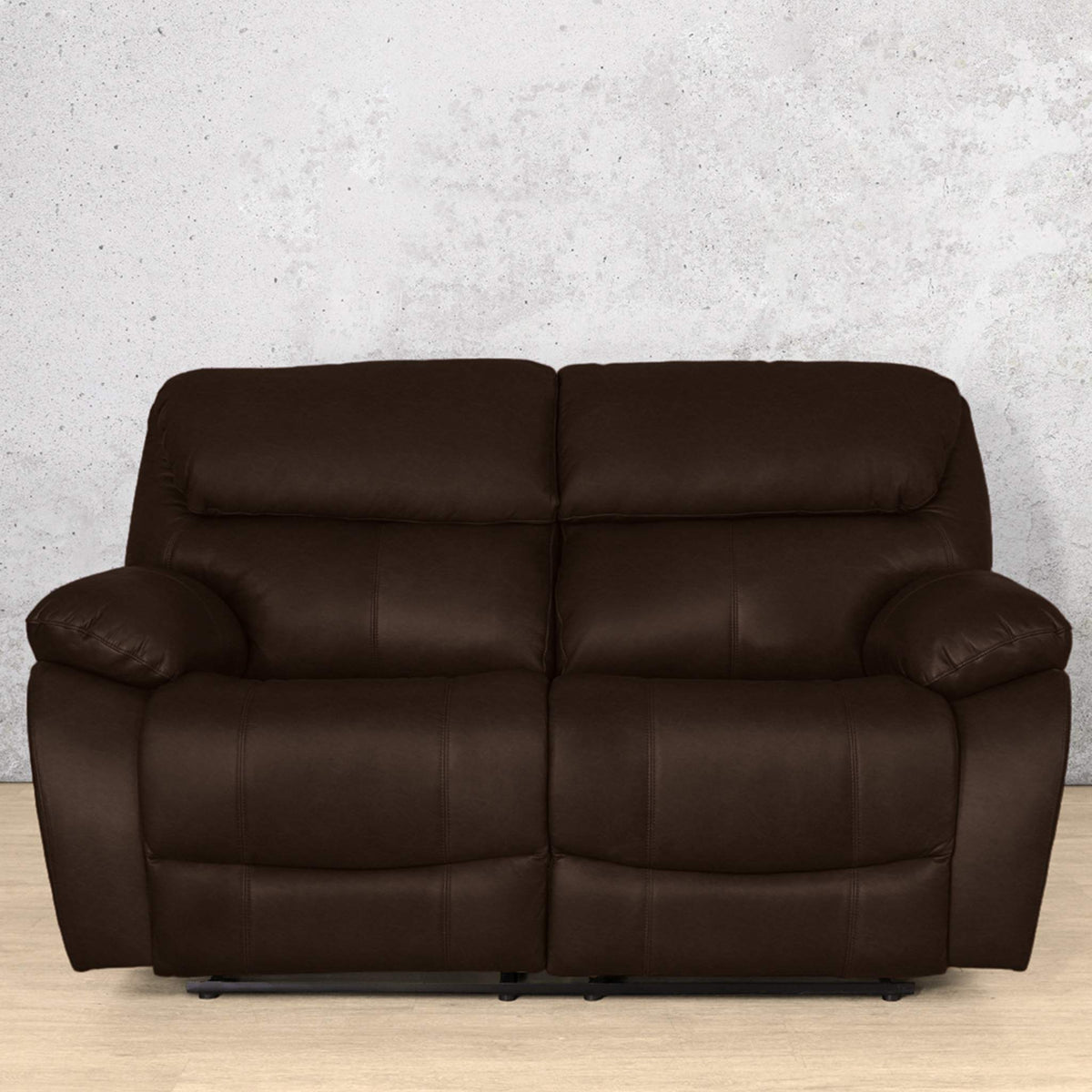 Kuta 2 Seater leather Recliner Country ox Blood | Leather Gallery 