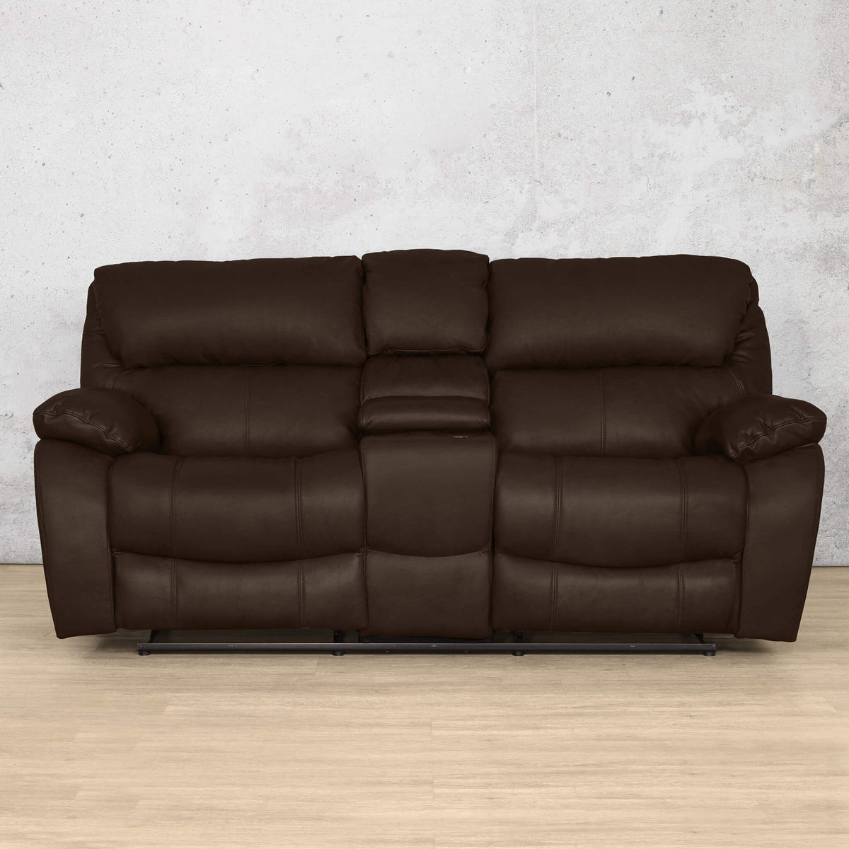 Kuta 2 Seater Home Theatre Leather Recliner