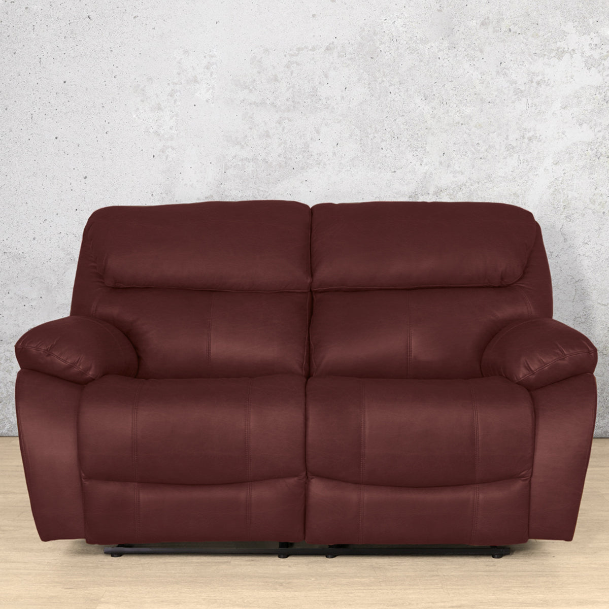 Kuta 2 Seater Leather Recliner