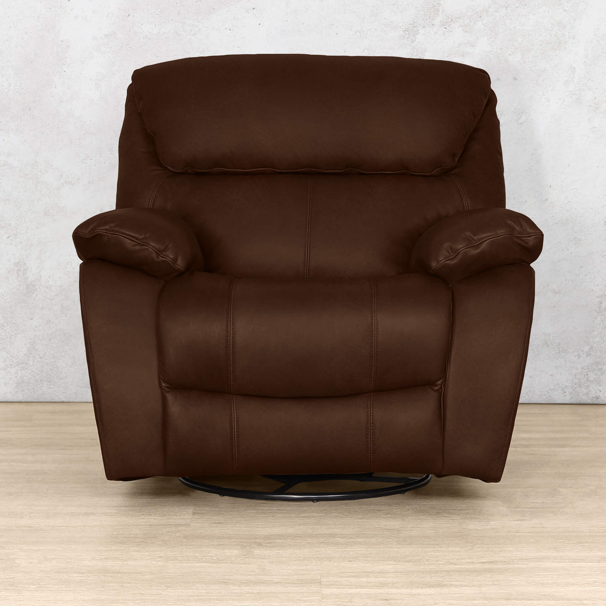 Kuta 1 Seater Leather Rocker Recliner Chair - Rocker / Royal Cognac - Leather Recliner