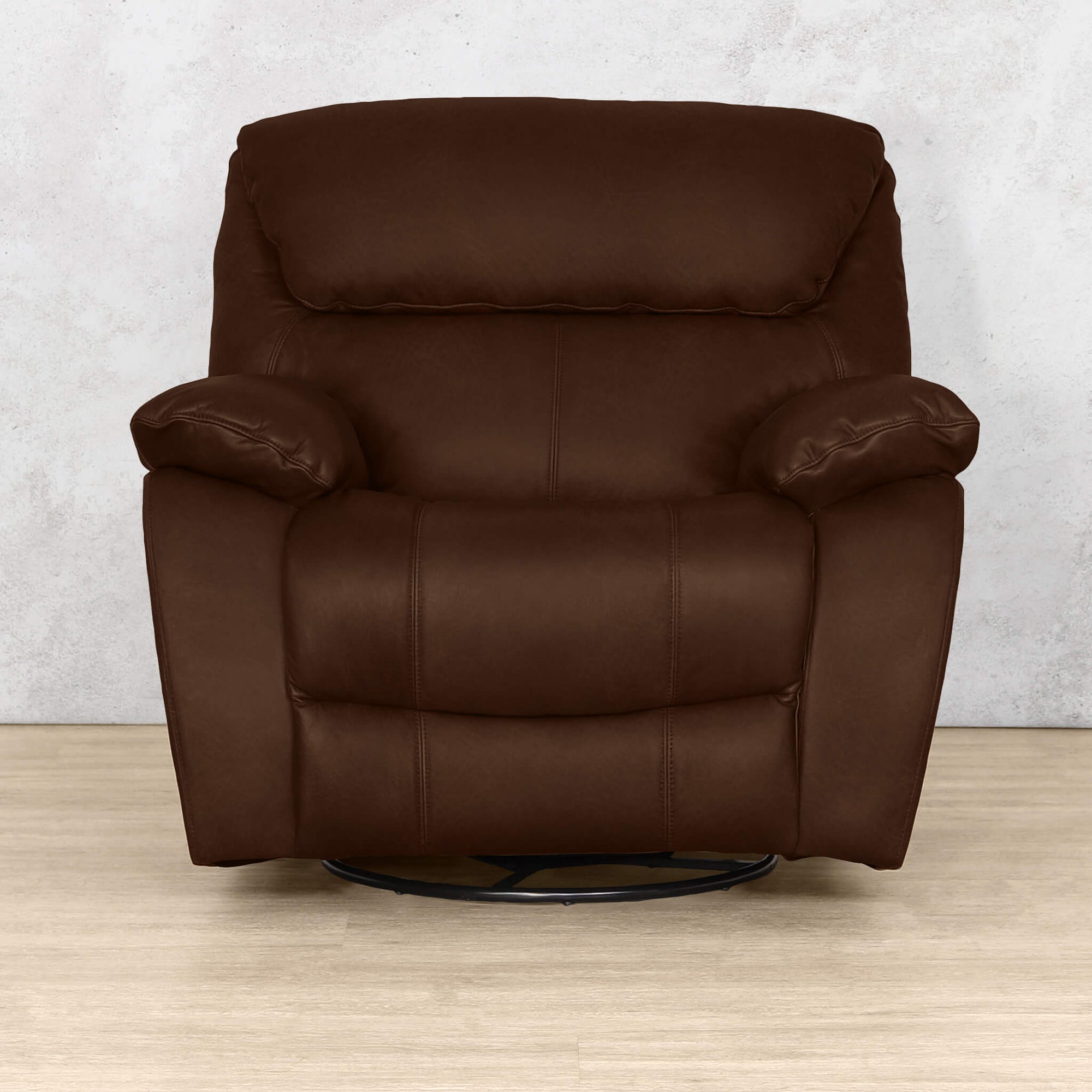 Kuta 1 Seater Leather Recliner Chair - Royal Cognac - Leather Recliner