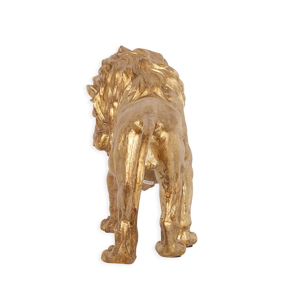 Lion Prowess Ornament - Gold Ornament Leather Gallery 