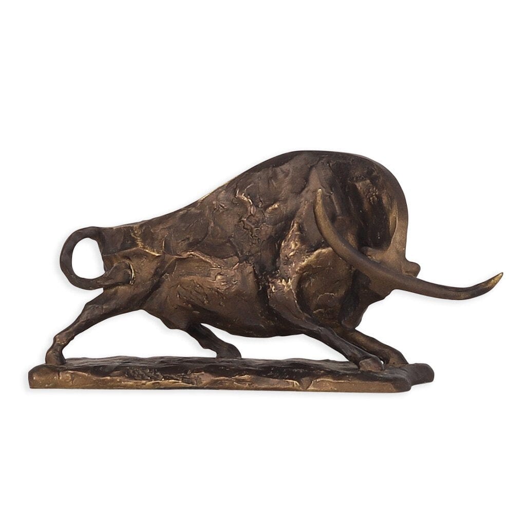 Longhorn Bull I Ornament Leather Gallery 