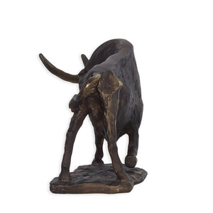 Longhorn Bull II Ornament Leather Gallery 