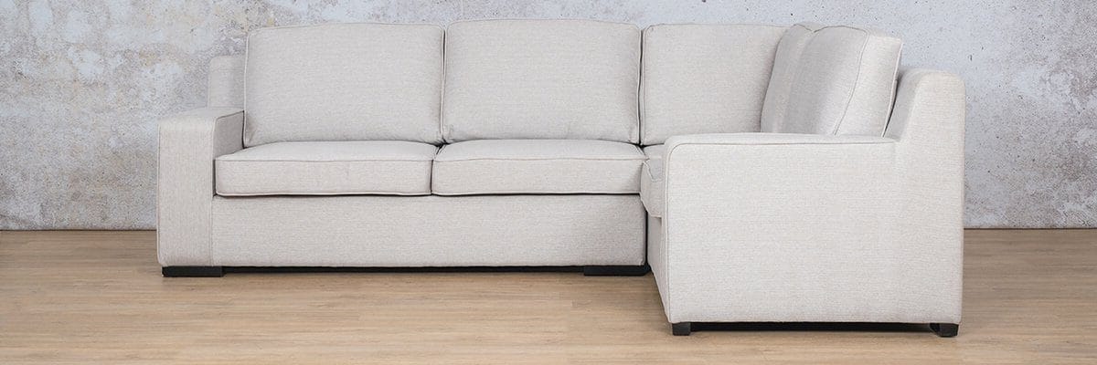 Rome Fabric L-Sectional 4 Seater - RHF Fabric Corner Suite Leather Gallery 