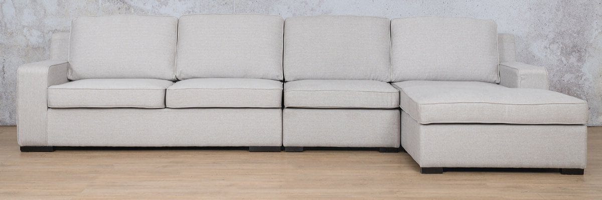 Rome Fabric Sofa Chaise Modular Sectional - RHF - Available on Special Order Plan Only Fabric Corner Suite Leather Gallery 