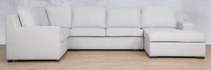Rome Fabric U-Sofa Chaise Sectional - RHF -Available on Payment Plan Only Fabric Corner Suite Leather Gallery 